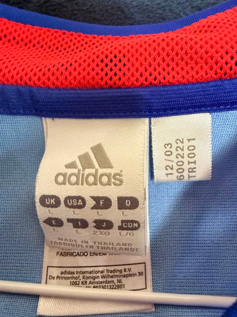 【貴重/正規品】美品　ジダン　フランス代表　ユニフォーム 即発送