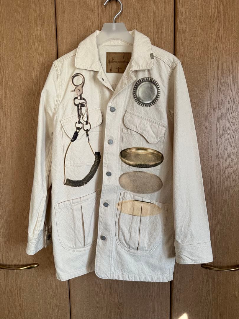 ジャケット・アウター kotohayokozawa GRAPHIC PRINTED COVERALL