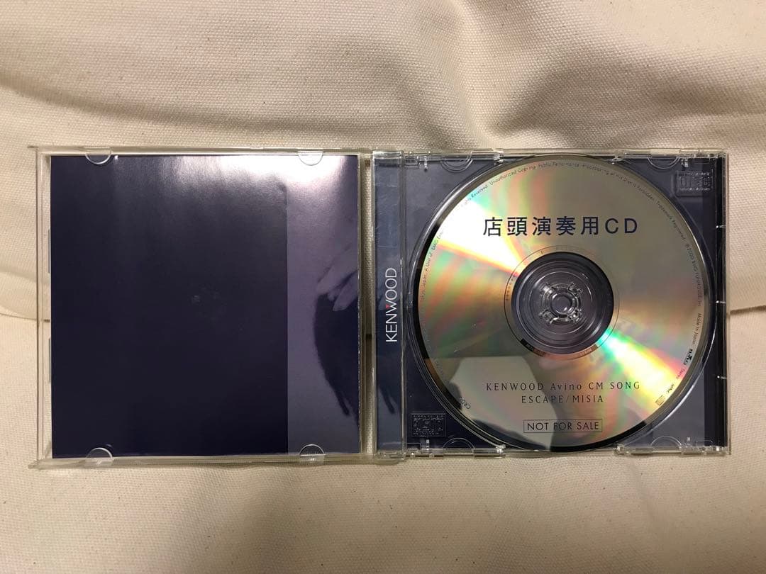 MISIA非売品CD （KENWOOD avino 店頭演奏用）