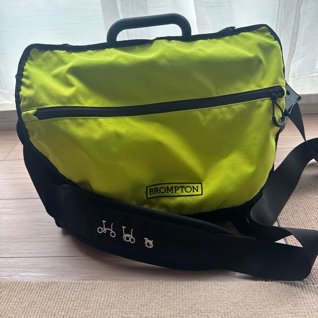BROMPTON メッセンジャーバッグ フロントキャリアフレーム付き