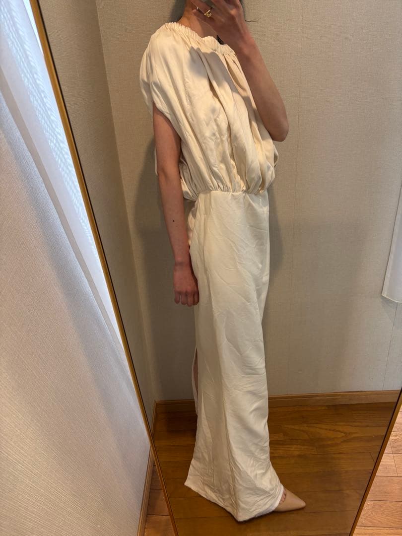 HARUNOBUMURATA ハルノブムラタ　ワンピース　ドレス　ホワイト