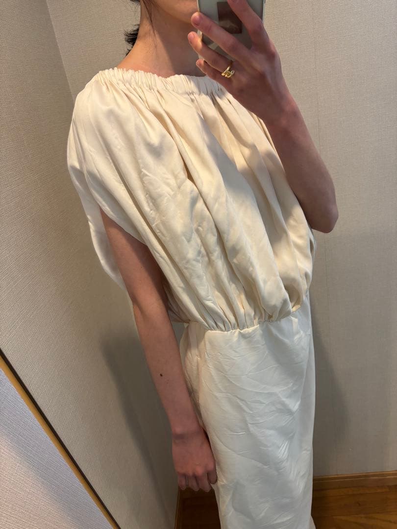 HARUNOBUMURATA ハルノブムラタ　ワンピース　ドレス　ホワイト