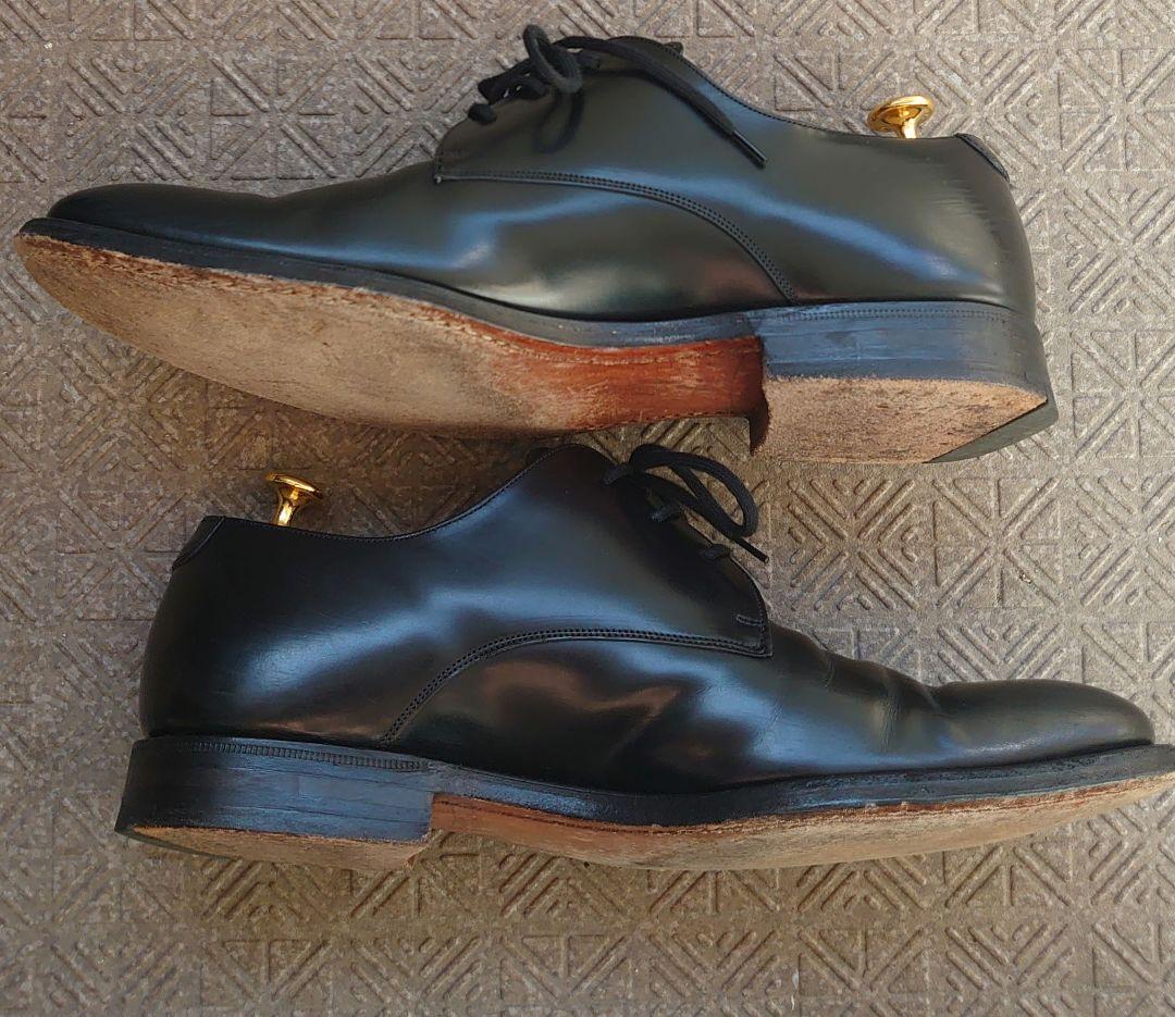 チ*ミ様 チャーチ　ブラックレザー ビジネスシューズ レースアップ　70F