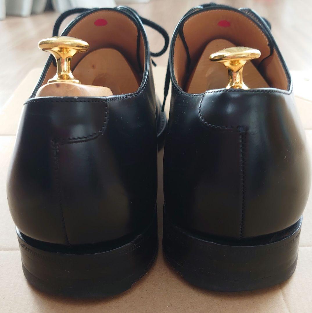 チ*ミ様 チャーチ　ブラックレザー ビジネスシューズ レースアップ　70F