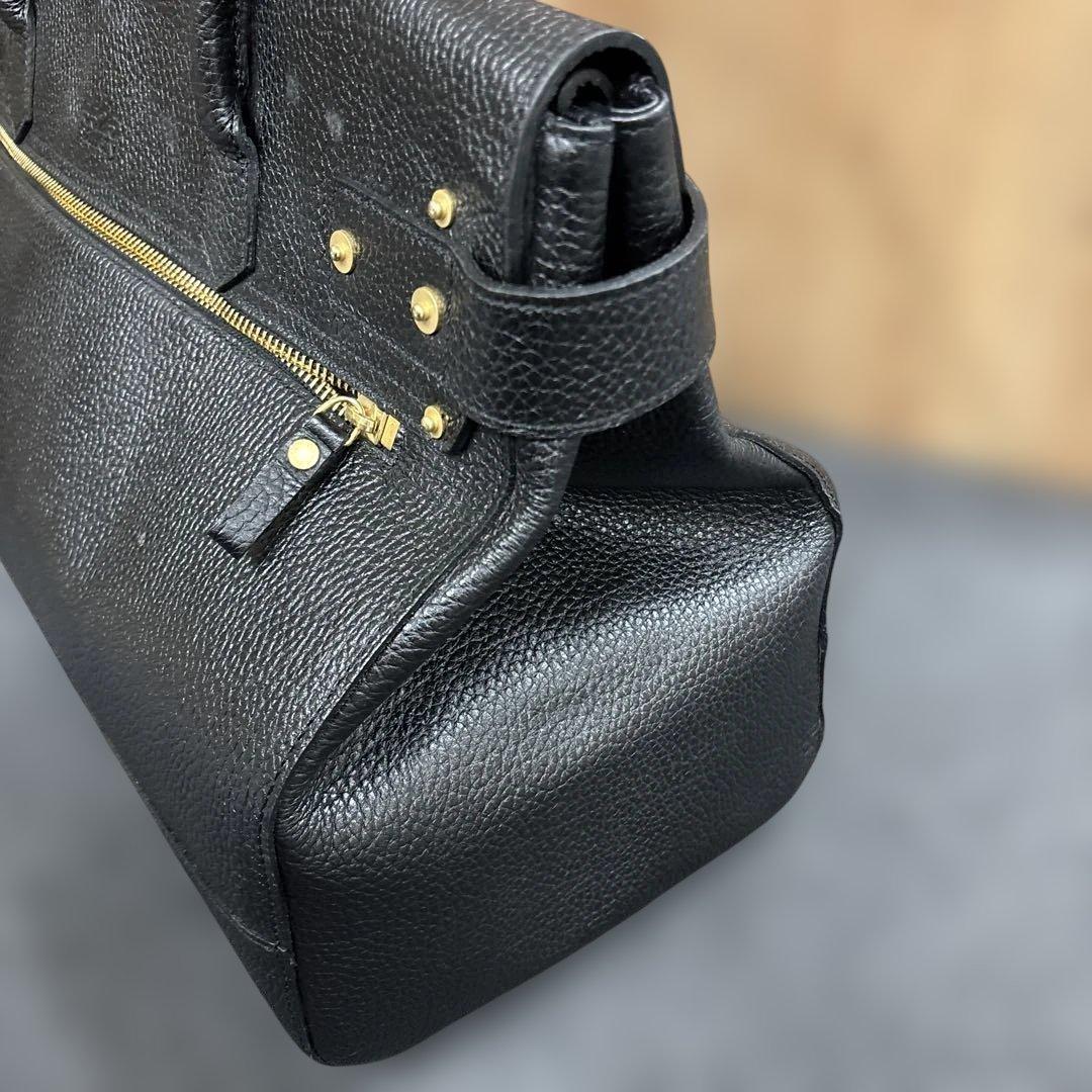 PORTER × 5525gallery レザー ボストンバッグ