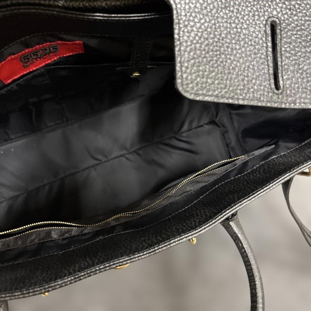 PORTER × 5525gallery レザー ボストンバッグ