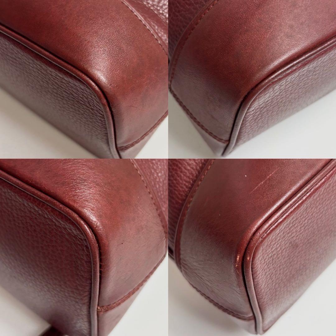 希少✨Cartier カルティエ 巾着 ショルダーバッグ マストライン 斜め掛け