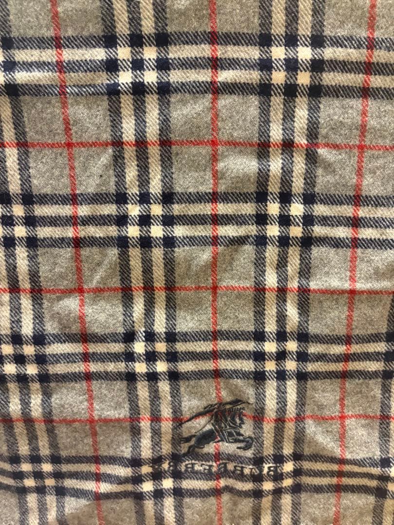 Burberry ひざ掛け マフラーセット