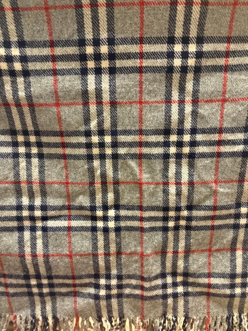 Burberry ひざ掛け マフラーセット