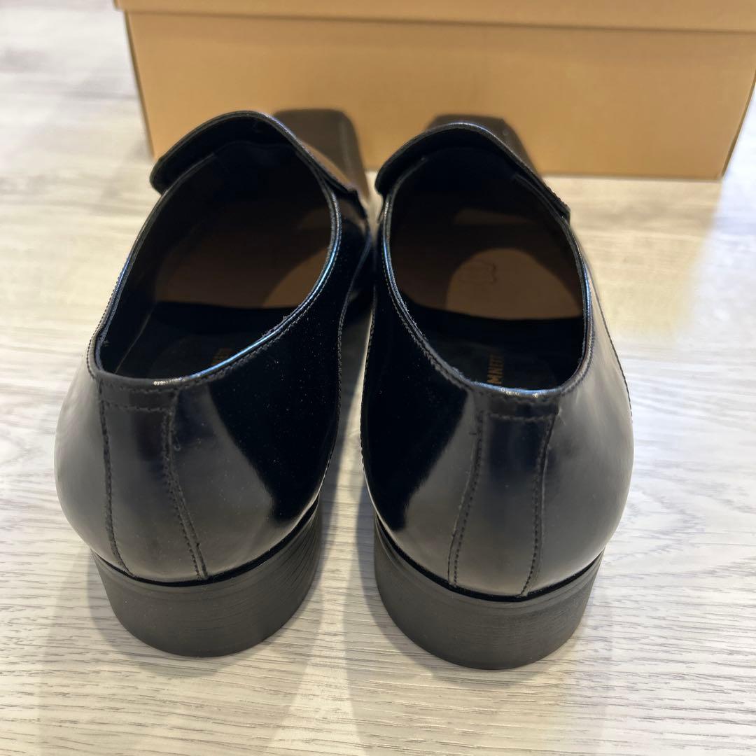 KATHARINE HAMNETT 25.5 ブラック　メンズ　ビジネスシューズ