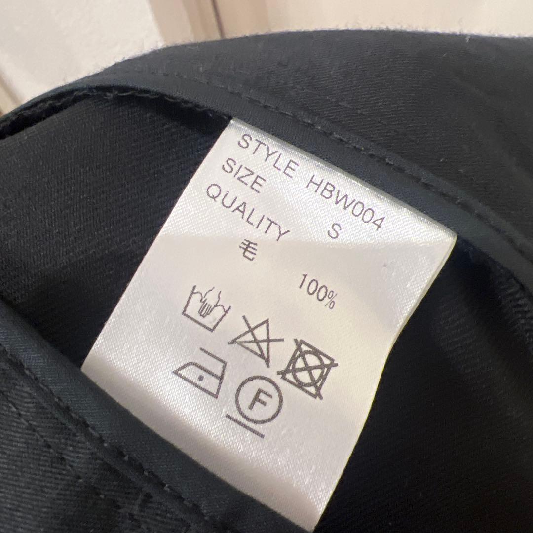 【値下不可】MB ハイエンド　尾州ウールスラックス　S 新品未使用