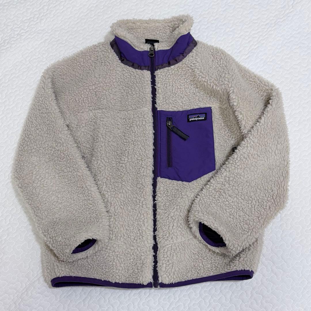 美品　パタゴニア　キッズ　クラッシックレトロx　ジャケット　Sサイズ