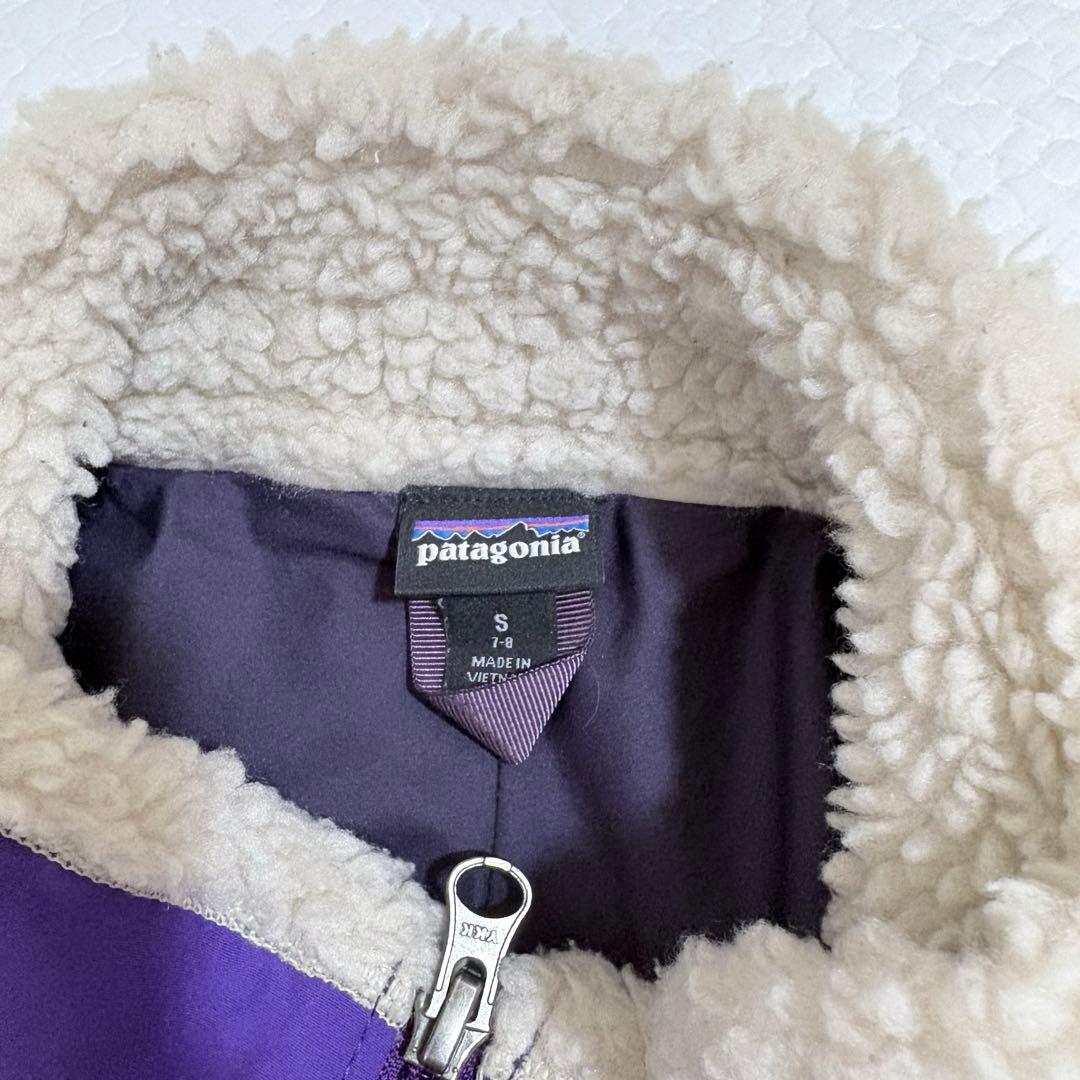 美品　パタゴニア　キッズ　クラッシックレトロx　ジャケット　Sサイズ