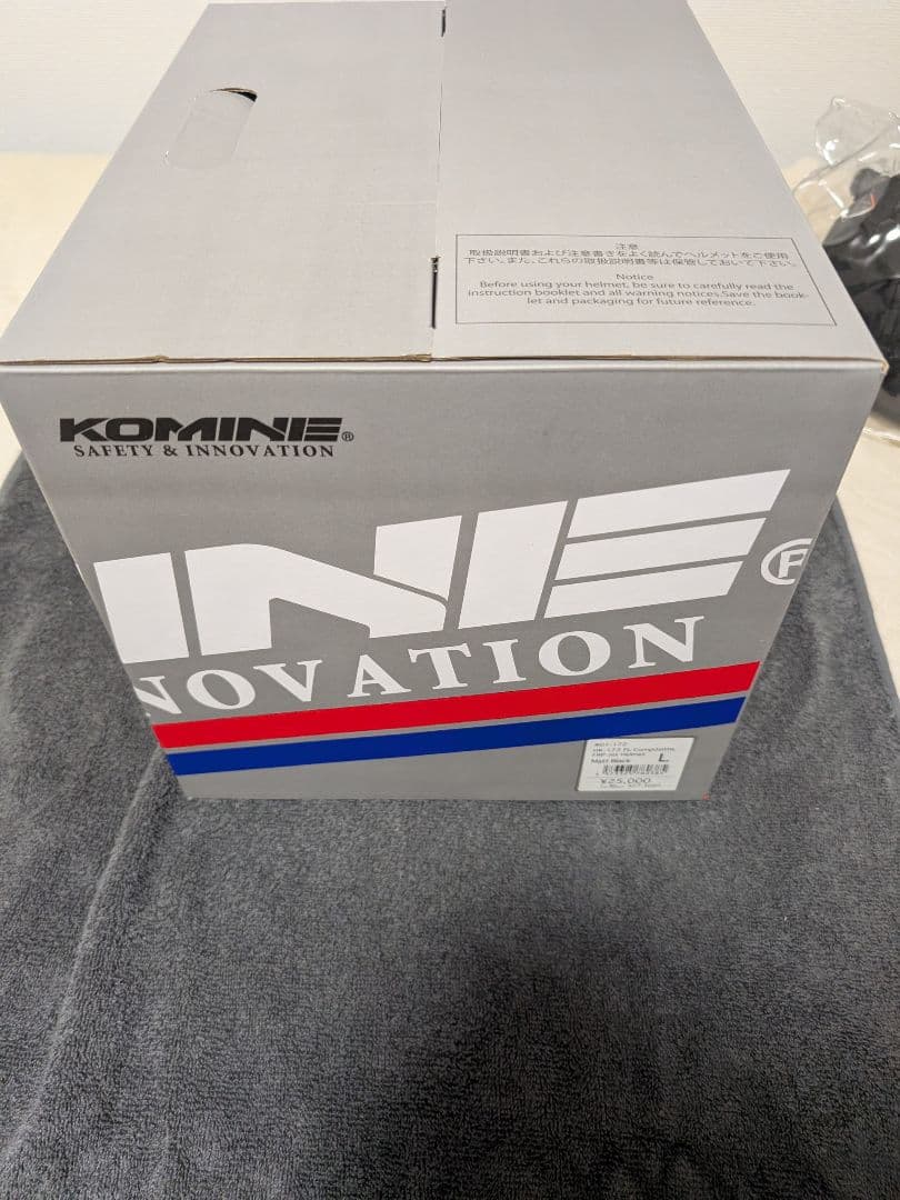 KOMINE HK-172 ジェットヘルメット マットブラック　L,XL,XXL