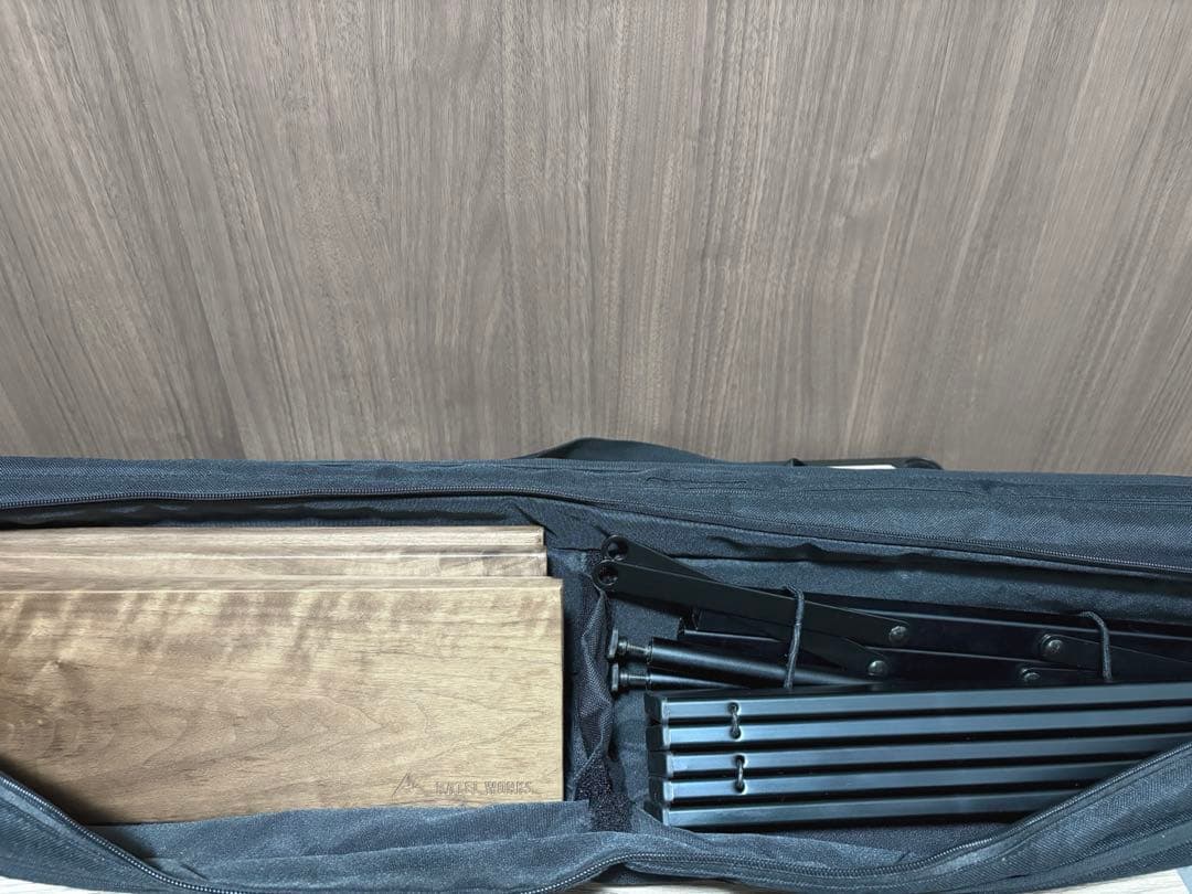 RATELWORKS ウッドパネルテーブル フィールドア　収納バッグ付き