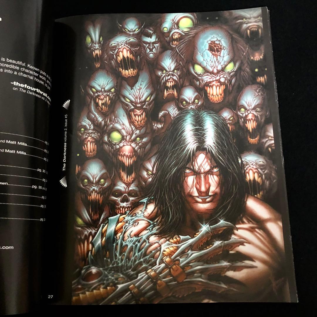 【アメコミ】ダークネス イラスト集「Art of The Darkness」