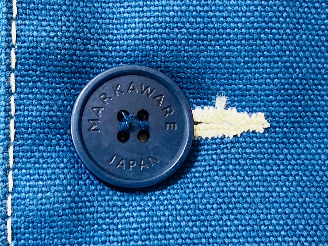 MARKAWARE マーカウェア ダック地 ワークジャケットオーガニックコットン