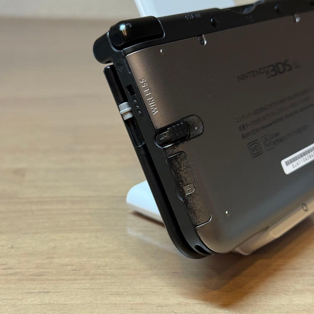 6-011 ニンテンドー3DS LL シルバー×ブラック