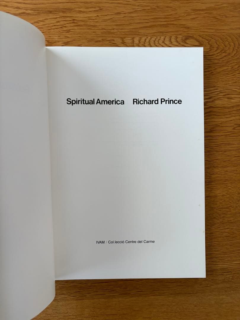 アート・デザイン・音楽 Spiritual America Richard Prince