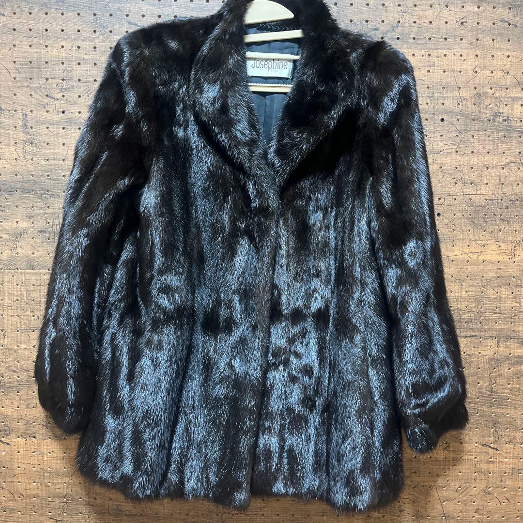 SAGA MINK (サガミンク) Joséphine リアルファーコート(M)