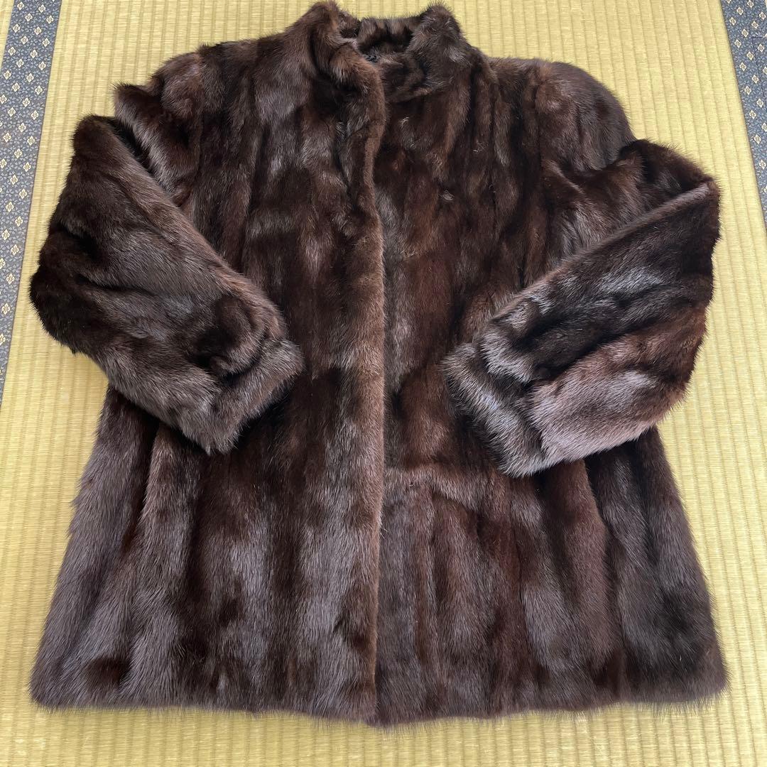 SAGA MINK (サガミンク) Joséphine リアルファーコート(M)