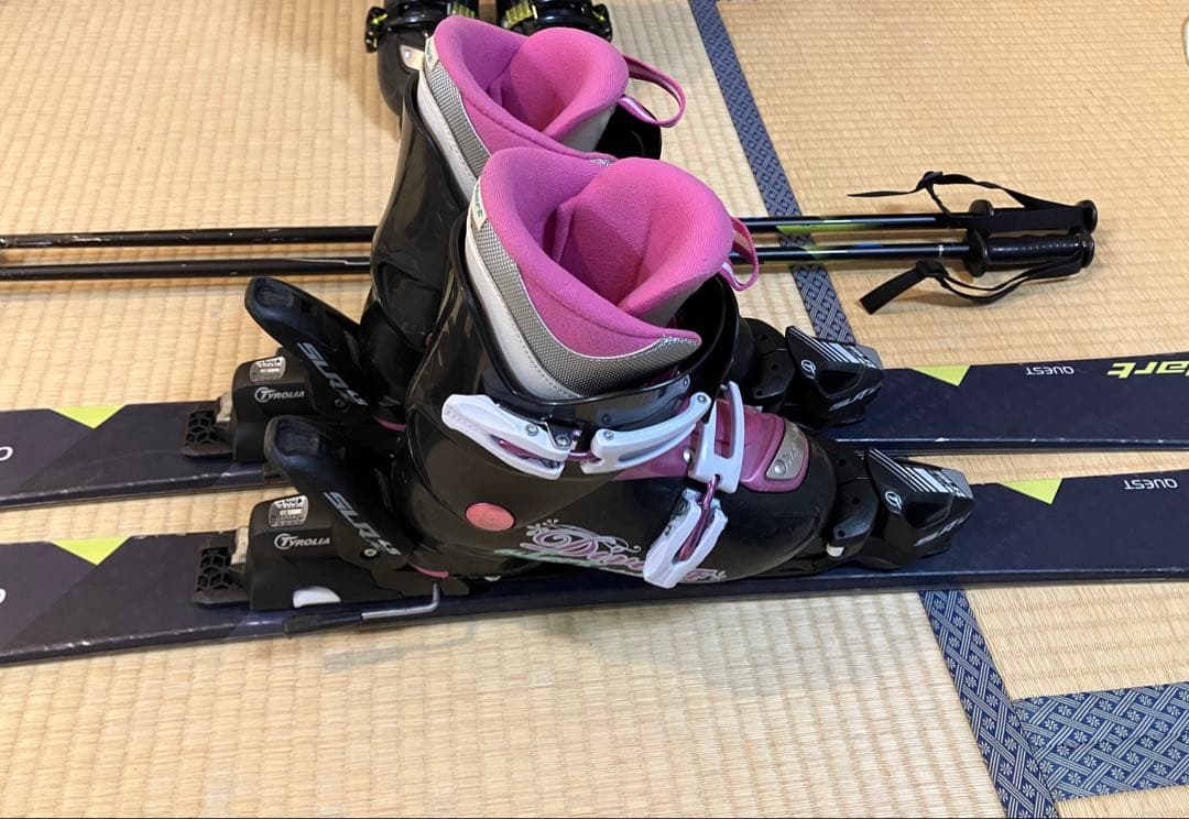 Hart 子供用スキーセット　ジュニア　板118/靴22センチ