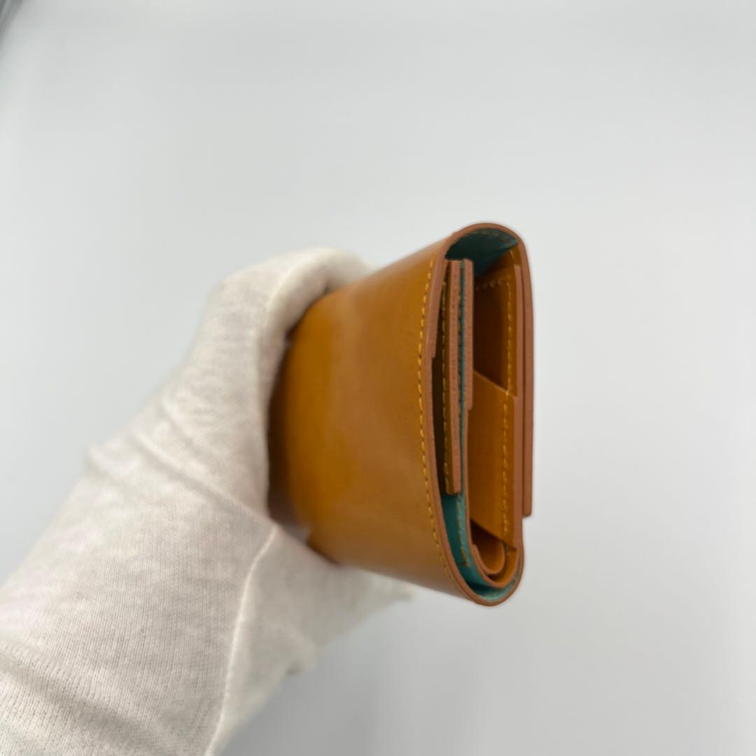 ✨新品未使用品✨現行✨abrAsus waku　いっぱい入る小さい財布　イエロー