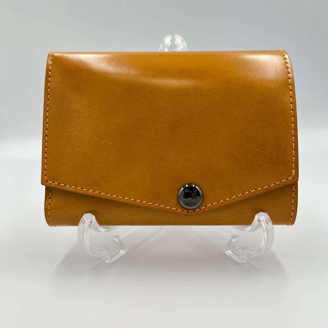 ✨新品未使用品✨現行✨abrAsus waku　いっぱい入る小さい財布　イエロー