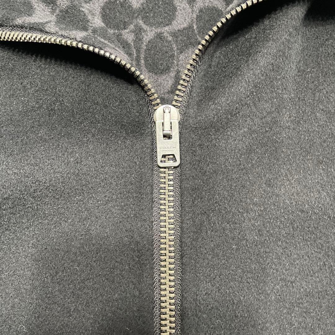 coach コート　新品未使用 フード付き　黒ポンチョ Ｍ