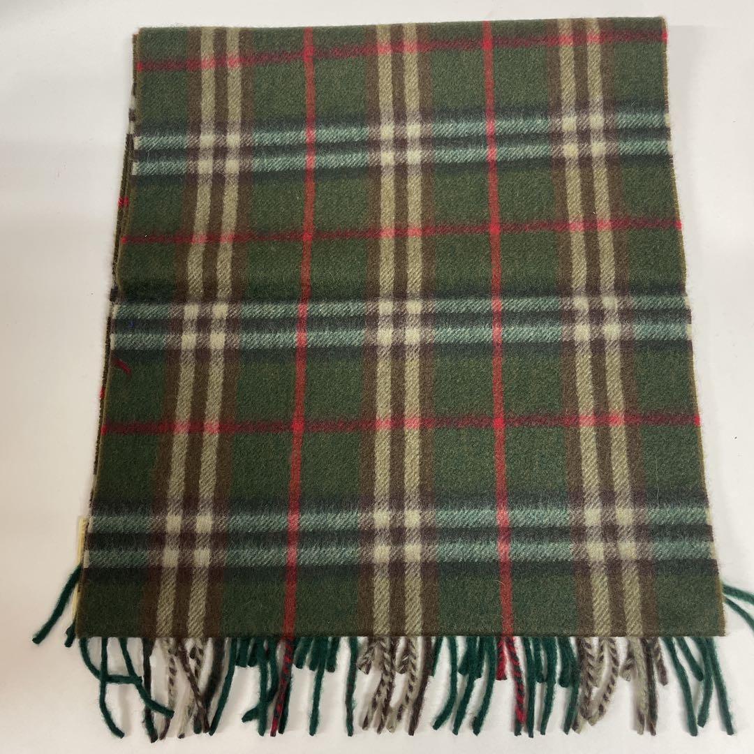 と*と様 【新品】Burberry's カシミヤ100％ チェック柄 マフラー