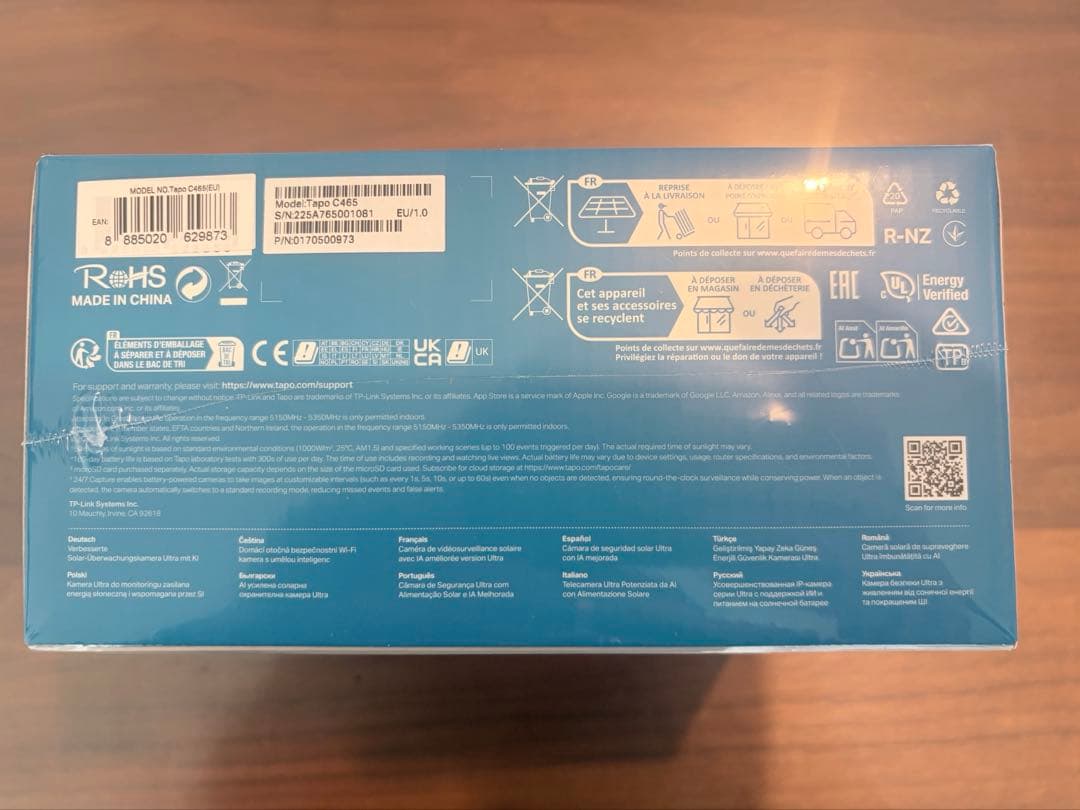 は*か様 Tapo C465 4Kソーラーパネル一体型フルワイヤレスセキュリティ