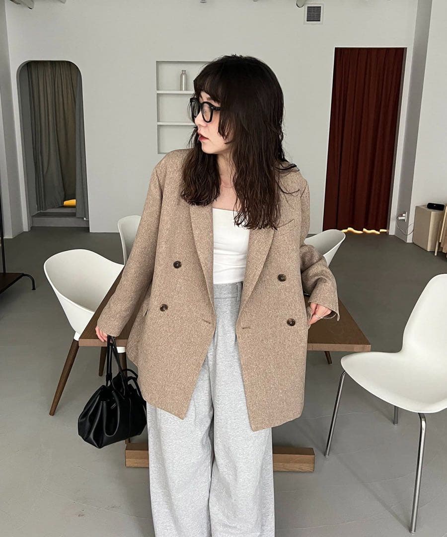 カプリシュレマージュ ツイードジャケット