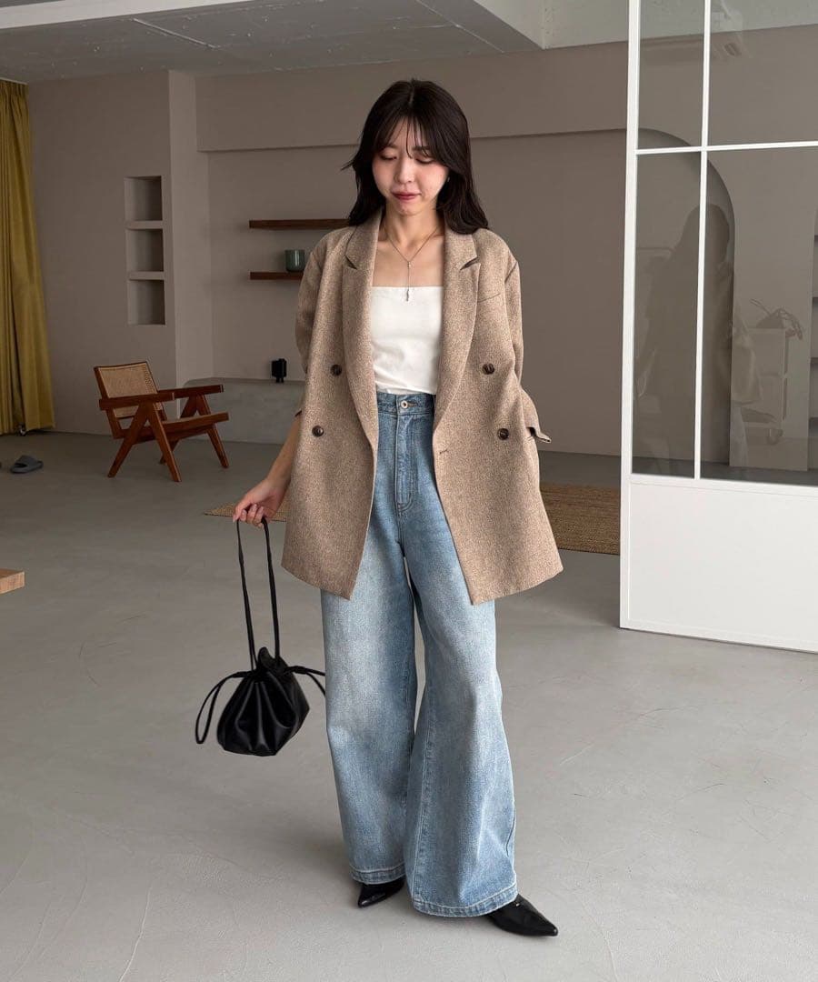 カプリシュレマージュ ツイードジャケット