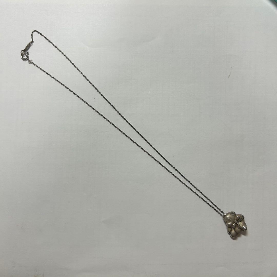 TIFFANY＆Co ティファニー SV925 ティファニーベア クマネックレス