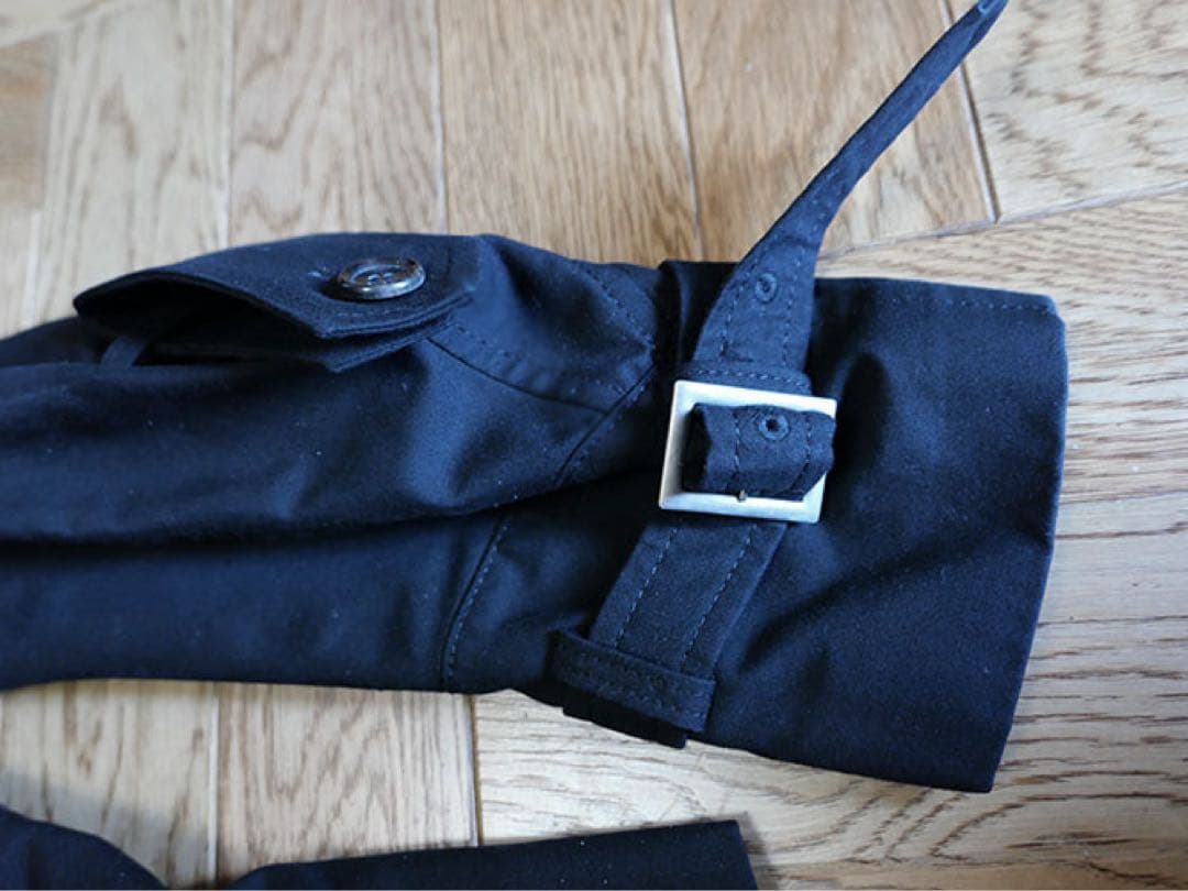 ブラック ダブルブレスト ジャケット