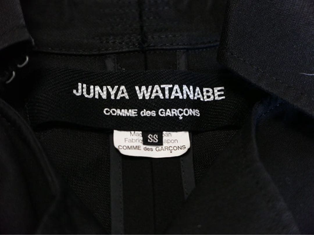 ブラック ダブルブレスト ジャケット