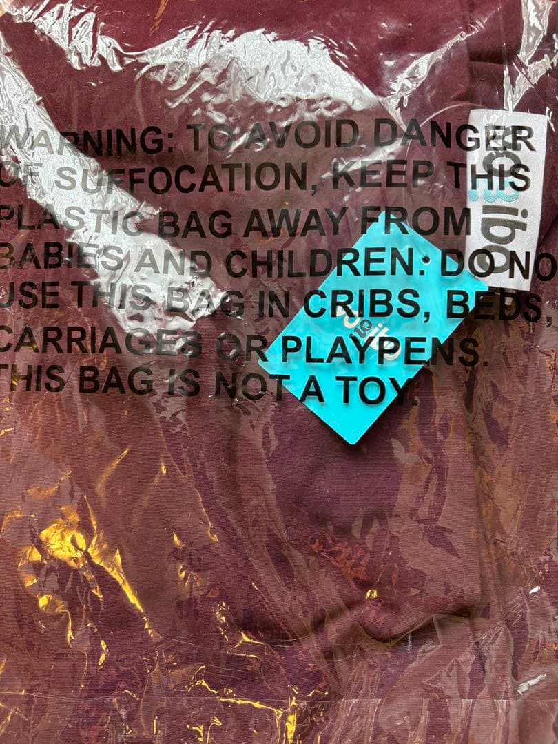 新品タグ付き ヨギボーカバー Yogibo Max Cover ディープパープル