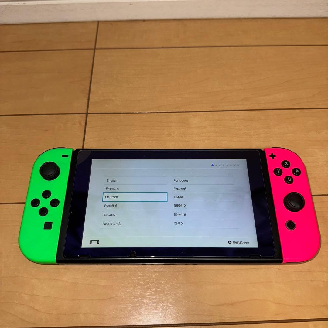 中古 Nintendo Switch Splatoon 2エディション 本体