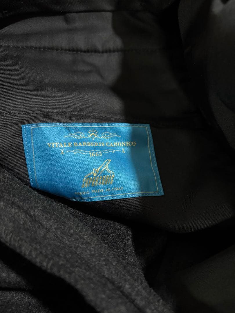 未使用　ブルックスブラザーズ　イタリア製カノニコ　ウールフランネル　W42