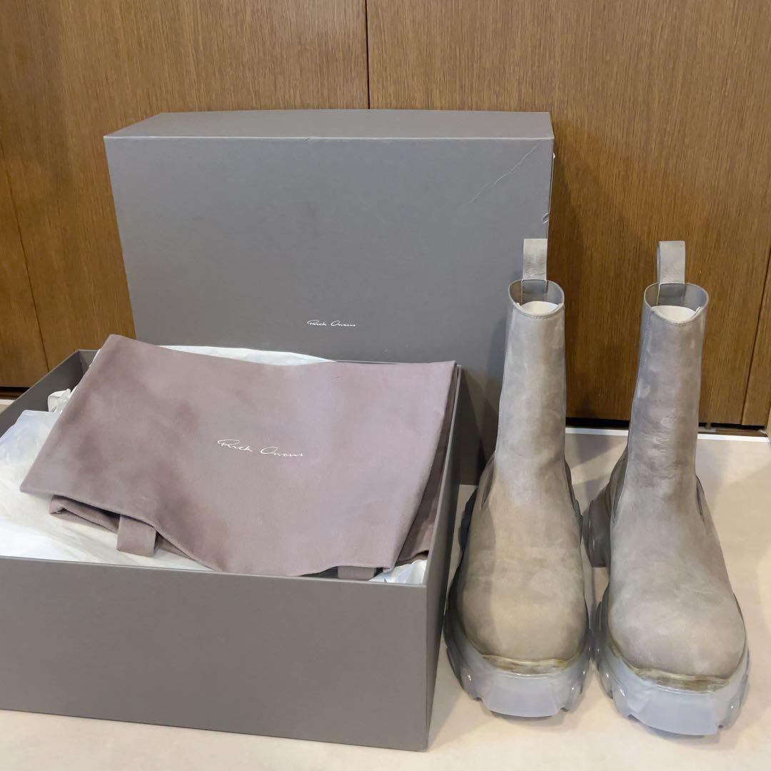 靴 Rick Owens BEATLE BOZO TRACTOR DUST 41