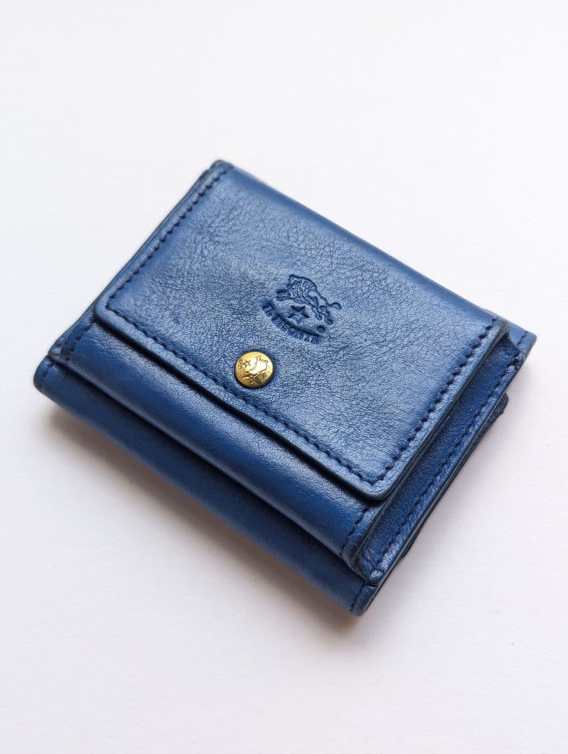 イルビゾンテ【限定色ミルティーロ】トリフォルドウォレット 希少 完売品 男女兼用