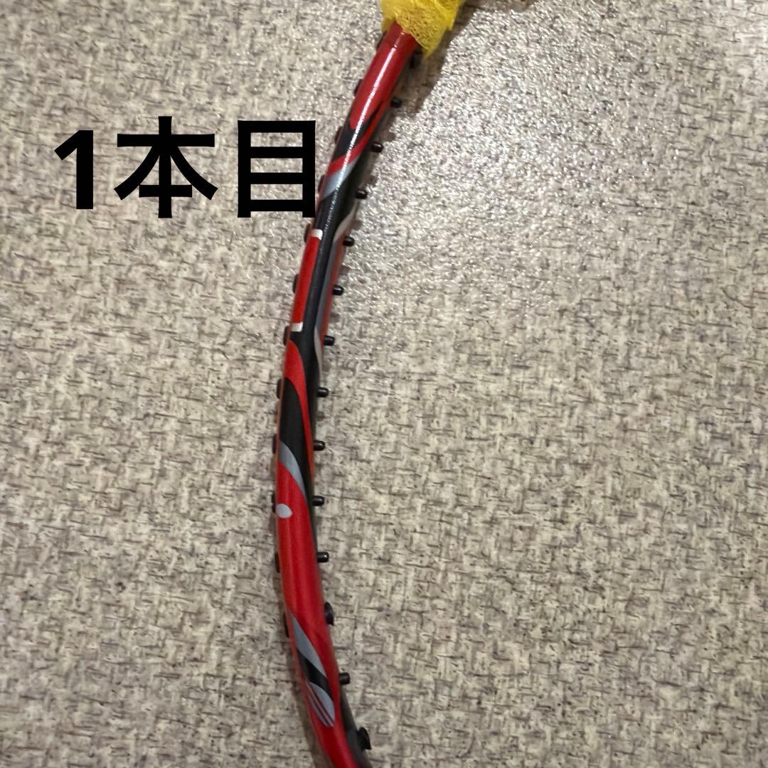 (ジャンク品）YONEX バドミントンラケット4本