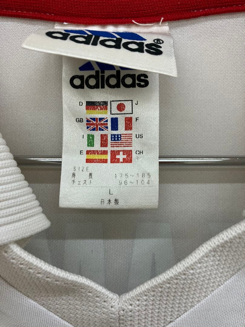 99-00 日本代表　中村俊輔　アディダスオフィシャル　アウェイユニフォーム
