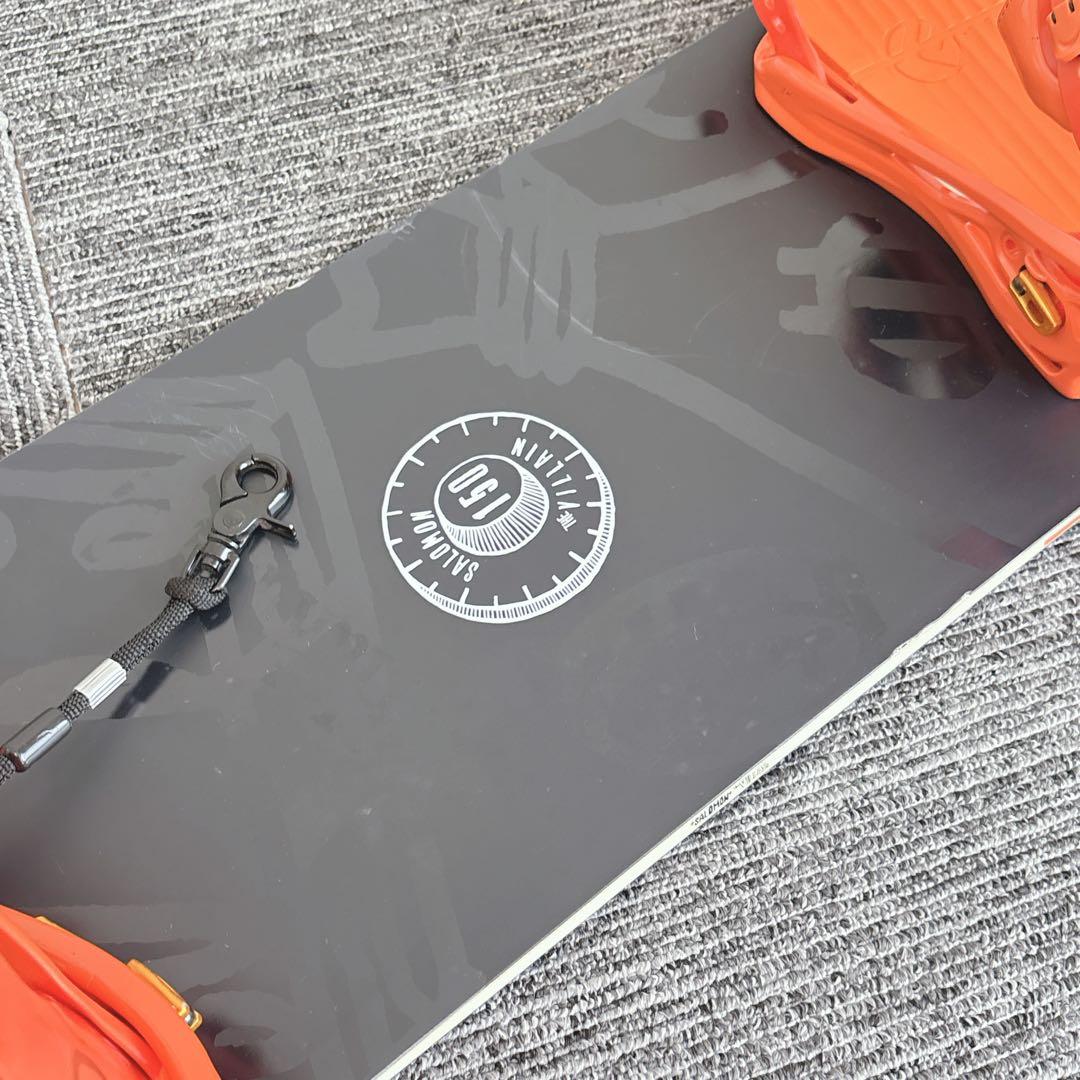 88超豪華❗️サロモン×FLUX メンズスノーボードセット★150cm+ビン付