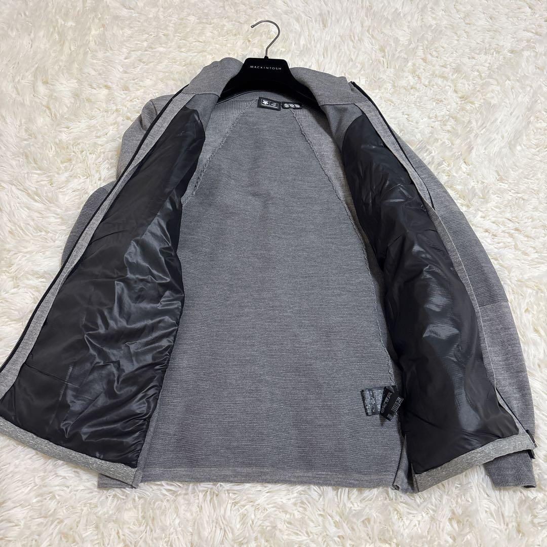 デサントゴルフ フルジップジャケット グレー M