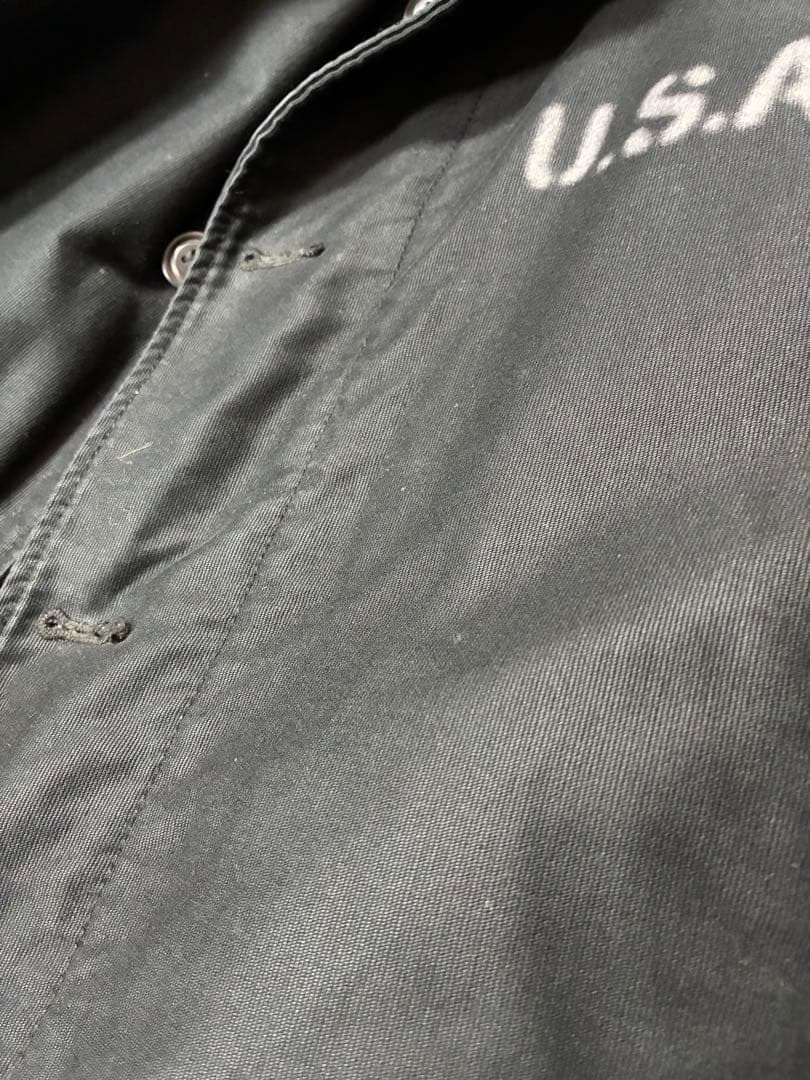 【極美品】ALPHA INDUSTRIESミリタリージャケット Lサイズブラック