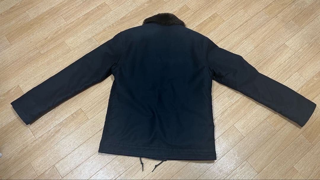 【極美品】ALPHA INDUSTRIESミリタリージャケット Lサイズブラック