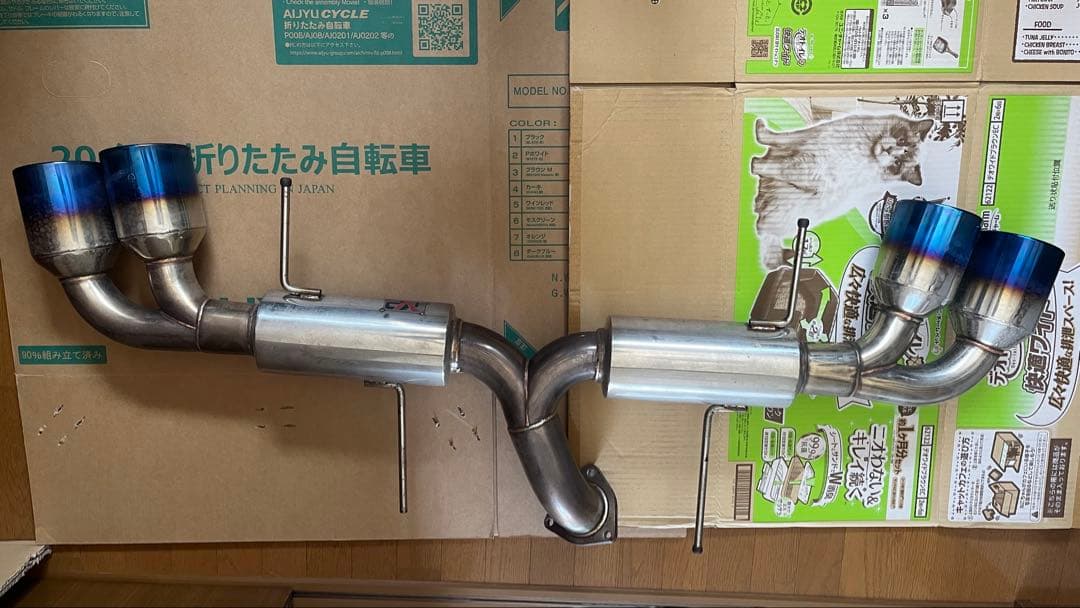 R35GTR リアピース　中間　マフラー