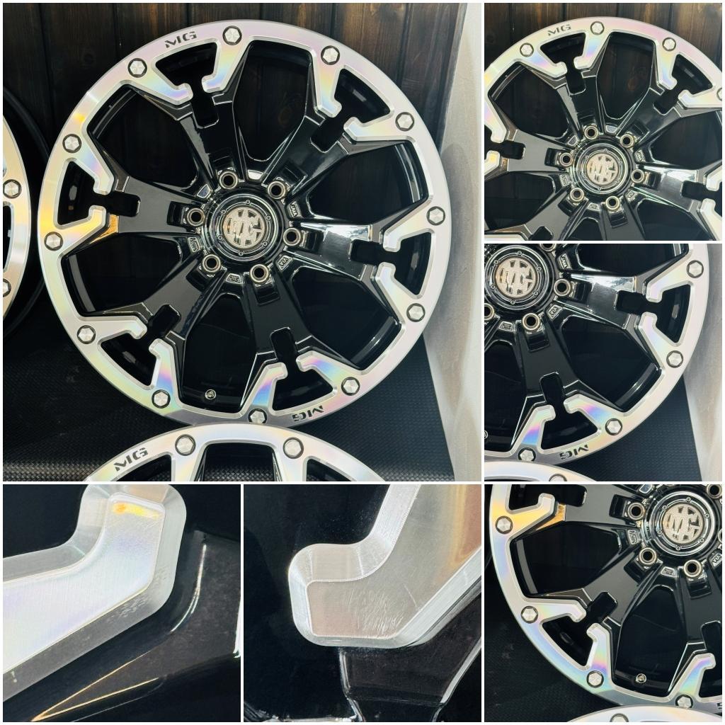 美品 クリムソン ゴーレム Ｒ20×8.5Ｊ 6Ｈ-139.7 +20　ランクル