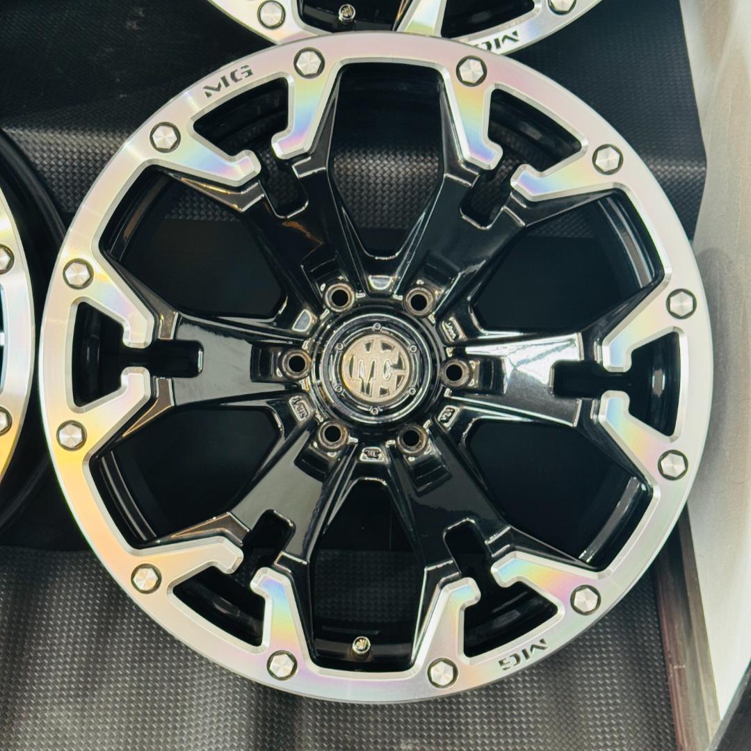 美品 クリムソン ゴーレム Ｒ20×8.5Ｊ 6Ｈ-139.7 +20　ランクル